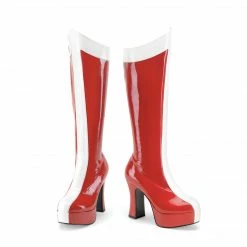 Funtasma Pleaser Shoes 4" Wonder Woman Boots (EXOTICA-305)