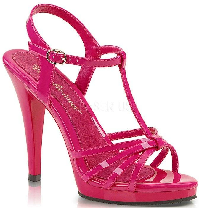 Fabulicious 4 1/2" Heel T-strap Platform Sandal (FLAIR-420 Final Sale) Sales
