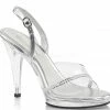 Fabulicious 4.5" Rhinestone Sandal (FLAIR-456 Final Sale)