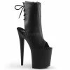 Pleaser Shoes 8" Open Toe Ankle Boot (FLAMINGO-1018)