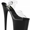 Pleaser Shoes 8" Spike Heel Platform (Flamingo-808)