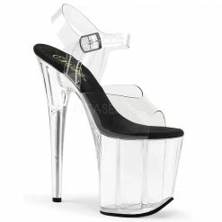 Pleaser Shoes 8" Spike Heel Platform (Flamingo-808)