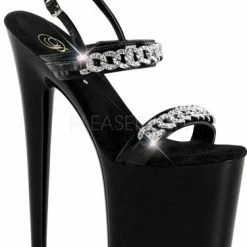 Pleaser Shoes 8 " Stiletto Chain Platform (FLAMINGO-826)