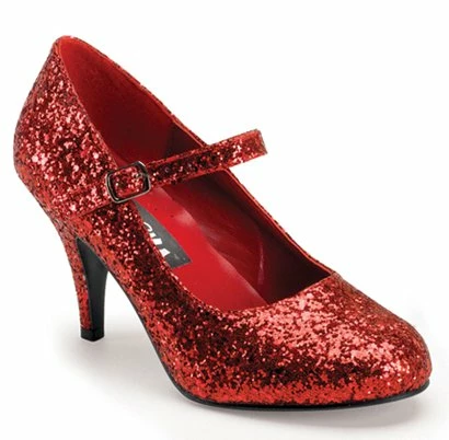 Funtasma 3" Glitter Mary Janes (GLINDA-50G) Funtasma - Halloween