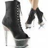 Pleaser Shoes 6 1/2" Textured Platform (ILLUSION-1021RS)