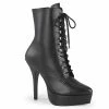 Pleaser Shoes 5 1/4" Lace-Up Platform Ankle Boot (INDULGE-1020)
