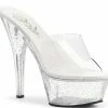 Pleaser Shoes 6" Spike Heel Platform Sandal(KISS-201MG Final Sale)