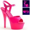 Pleaser Shoes 6" Heel Neon Platform (KISS-209UV)