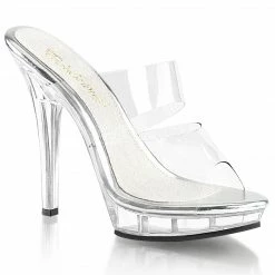 Funtasma Pleaser Shoes 5" Stiletto Heel Mini-Platform Slide (LIP-102)
