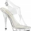 Fabulicious Pleaser Shoes 5" Stiletto Mini-Platform Sandal (LIP-107)