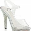 Fabulicious Pleaser Shoes 5" Stiletto Mini-Platform Sandal (LIP-108DM)