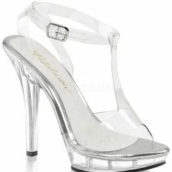 Fabulicious 5" Stiletto Mini-Platform Sandal (LIP-118) Pleaser Shoes