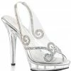 Fabulicious 5" Stiletto Mini-Platform Sandal (LIP-149) Pleaser Shoes