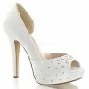 Fabulicious 5" Heel Platform Peep Toe D'Orsay Pump (Lolita-09 Final Sale)