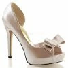 Fabulicious 4 3/4" Heel Platform Peep Toe D'Orsay Pump(Lumina-32) Pleaser Shoes