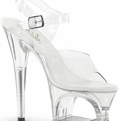 Pleaser Shoes 7 " Cut-out Platform (MOON-708)