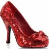Funtasma 4 1/2" Sexy Dorothy Shoes (OZ-06)