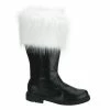 Funtasma Men's Santa Boot W/ Fur Trim (SANTA-100) Funtasma - Halloween