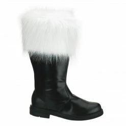 Funtasma Men's Santa Boot W/ Fur Trim (SANTA-100) Funtasma - Halloween
