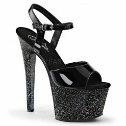 Pleaser Shoes 7" Iridescent Glitter Sandal (SKY-309MG)