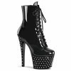 Pleaser Shoes 7" Ankle Rhinestone Boot (STARDUST-1020-7)