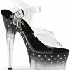 Pleaser Shoes 7" Diamond Platform (STARDUST-708T)