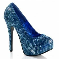 Pleaser Shoes 5 3/4" Rhinestone Platform (Teeze-06R Final Sale)