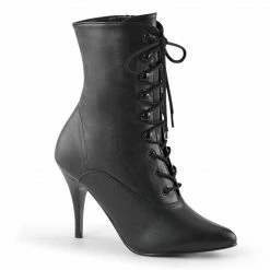 Pleaser Shoes 4" Lace Up Ankle Boots (VANITY-1020)